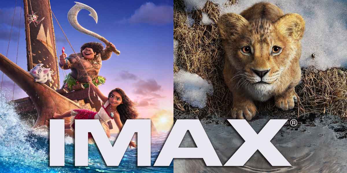 vaiana mufasa imax