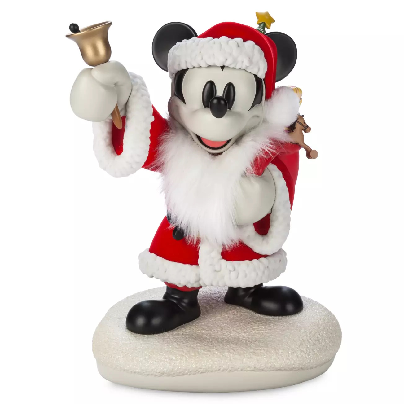 figurine mickey père noël