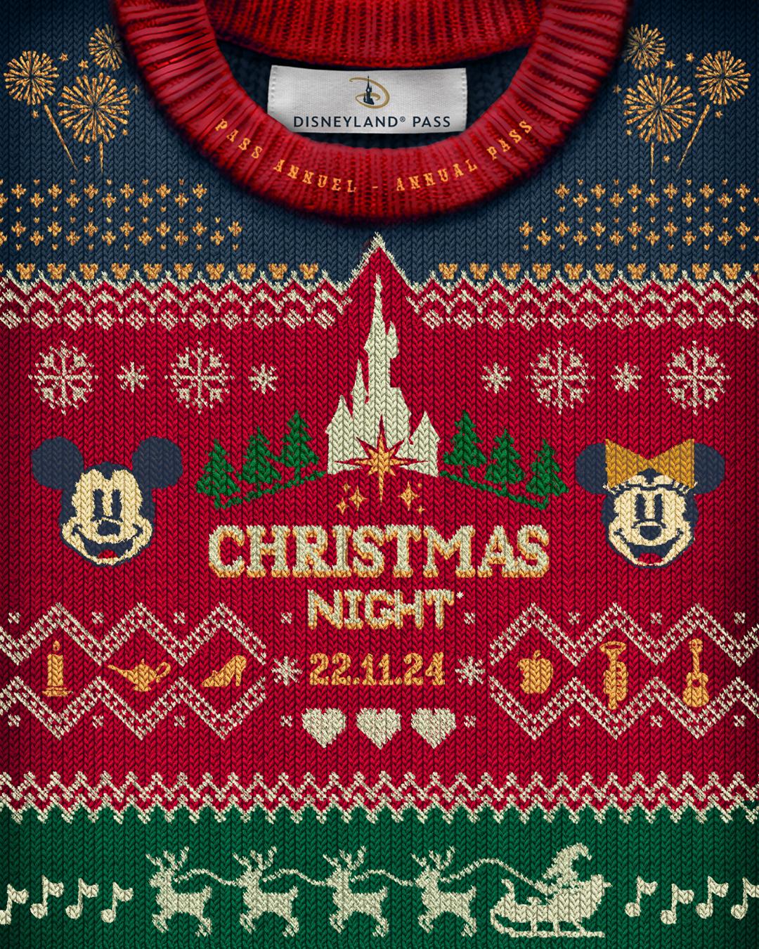 christmas night disneyland paris