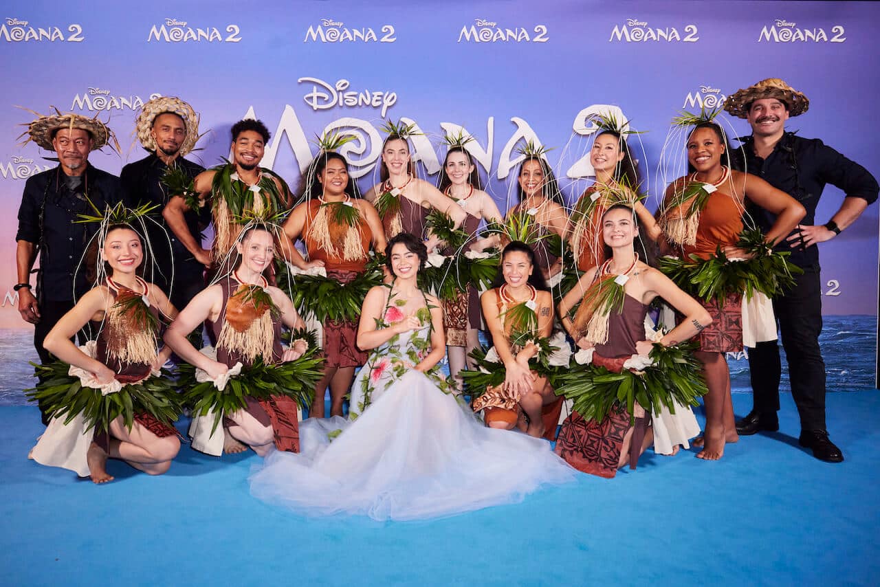 avant-première vaiana 2 londres