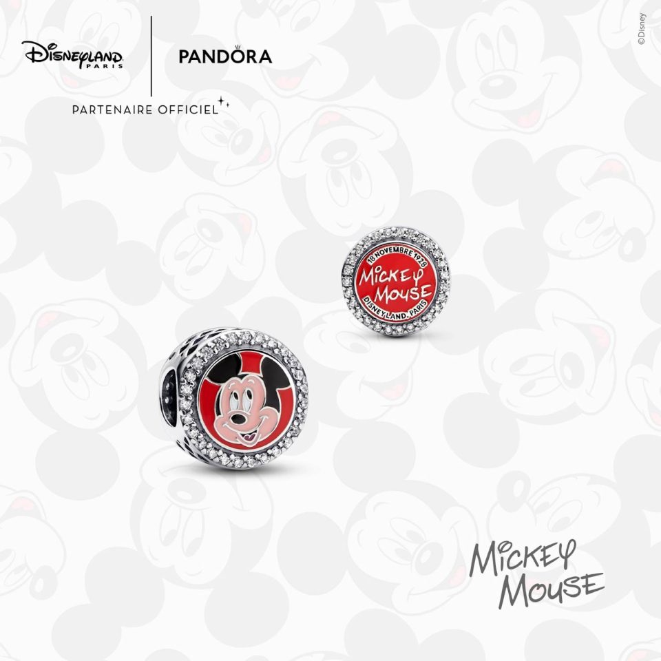 charm pandora 96 ans mickey disneyland paris 01