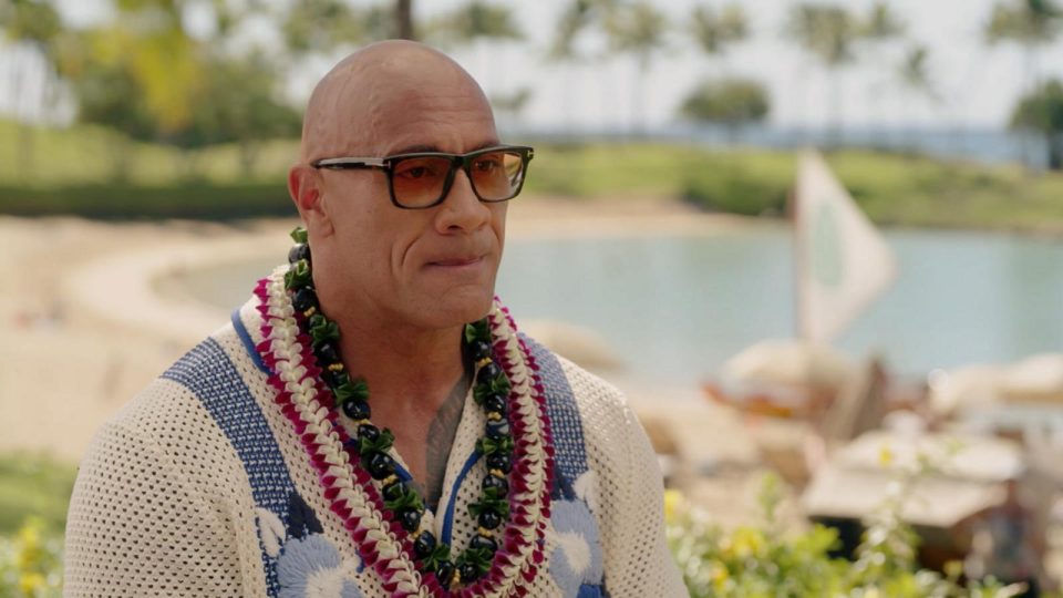 dwayne johnson maui