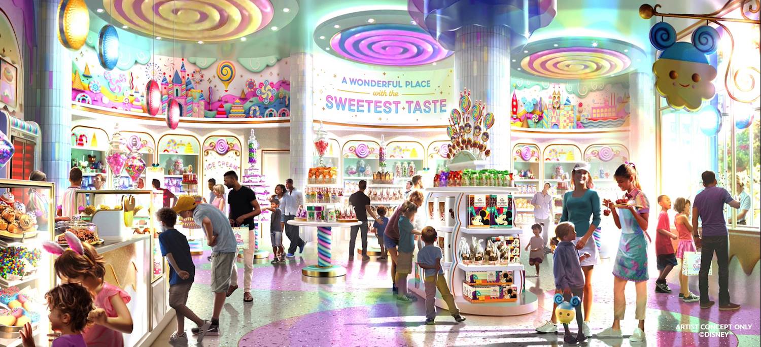 expériences shopping downtown disney