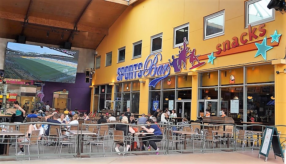 fermeture sports bar