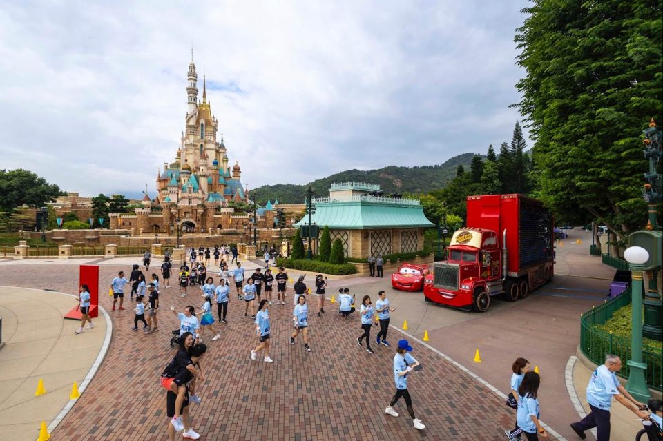 hong kong disneyland record coureurs 01