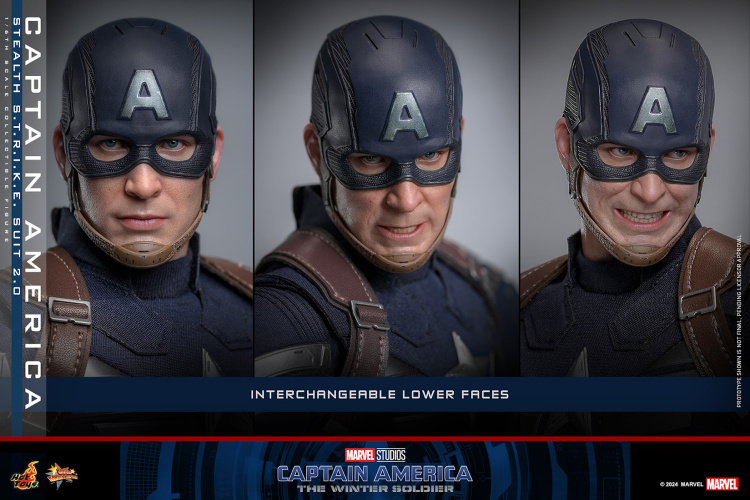hot toys captain america hiver