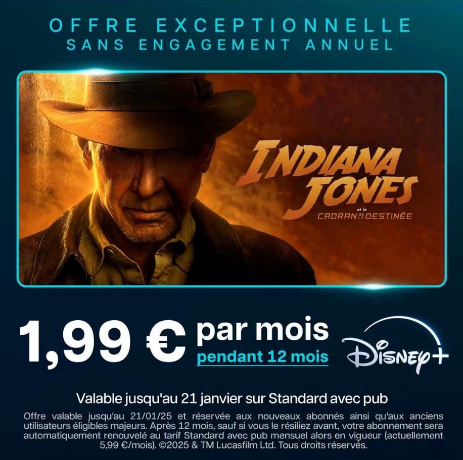 disney+ offre