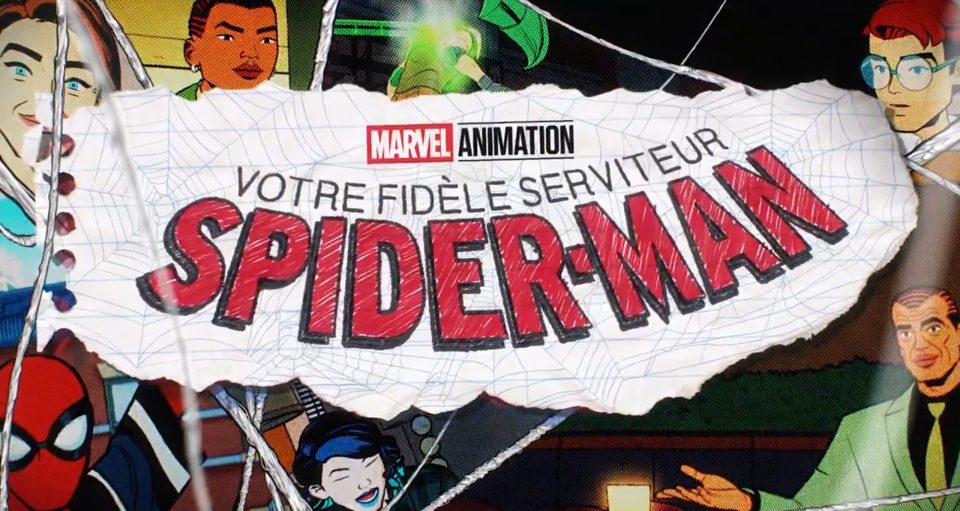 équipe votre fidèle spider-man
