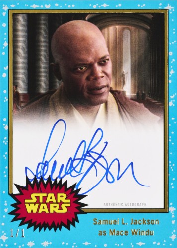 cartes star wars autographes