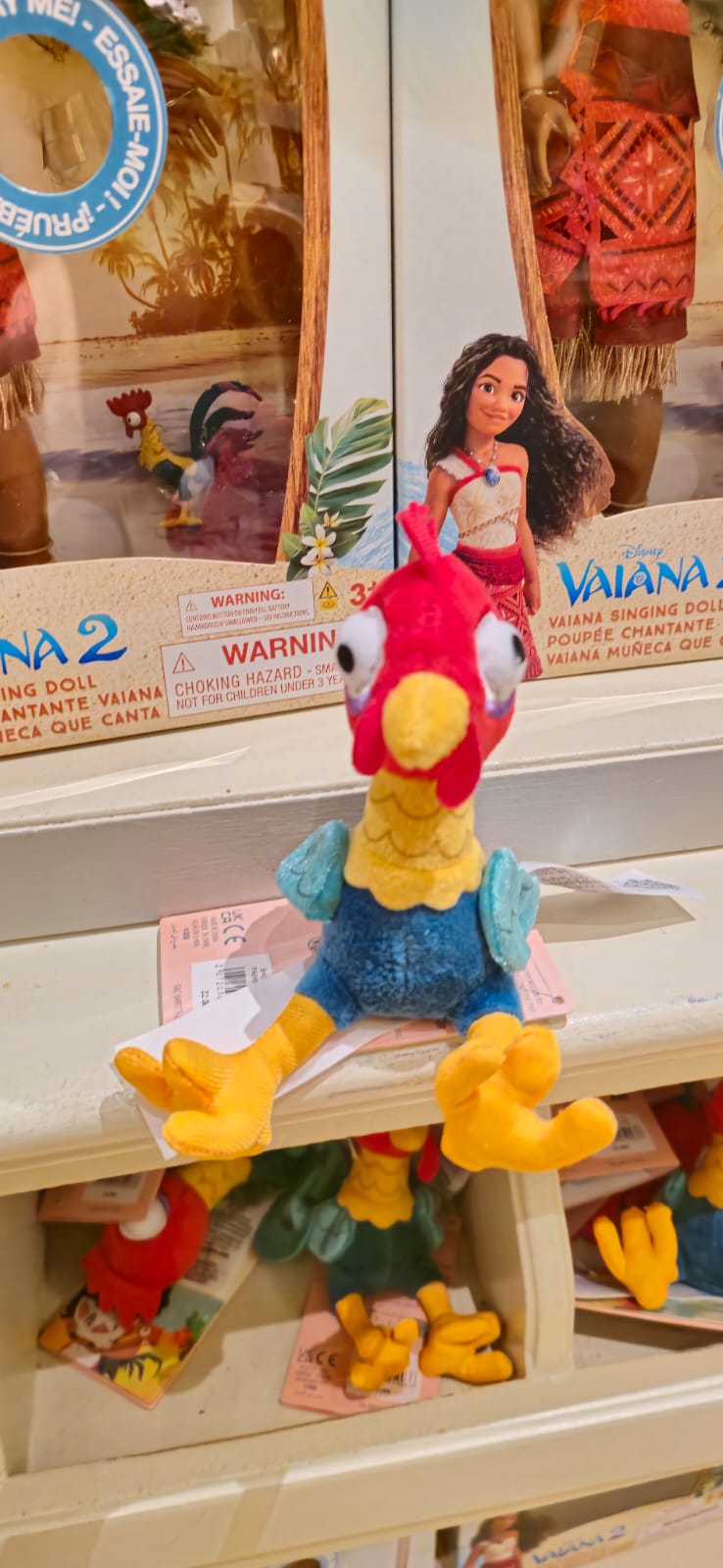 peluche d'épaule Disney