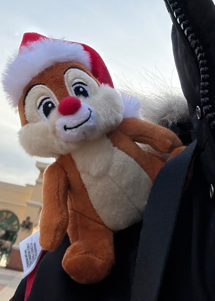 peluche d'épaule Disney