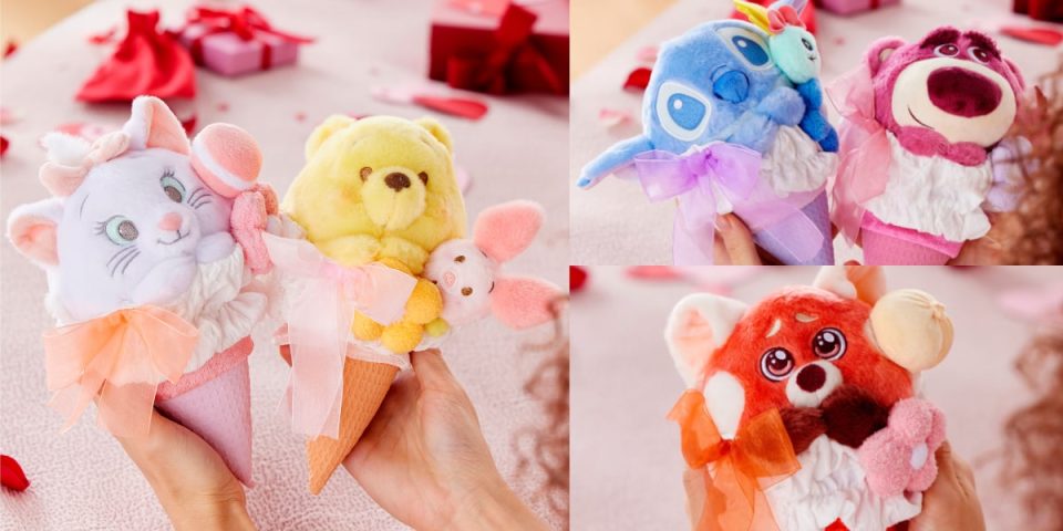 peluches bouquets disney