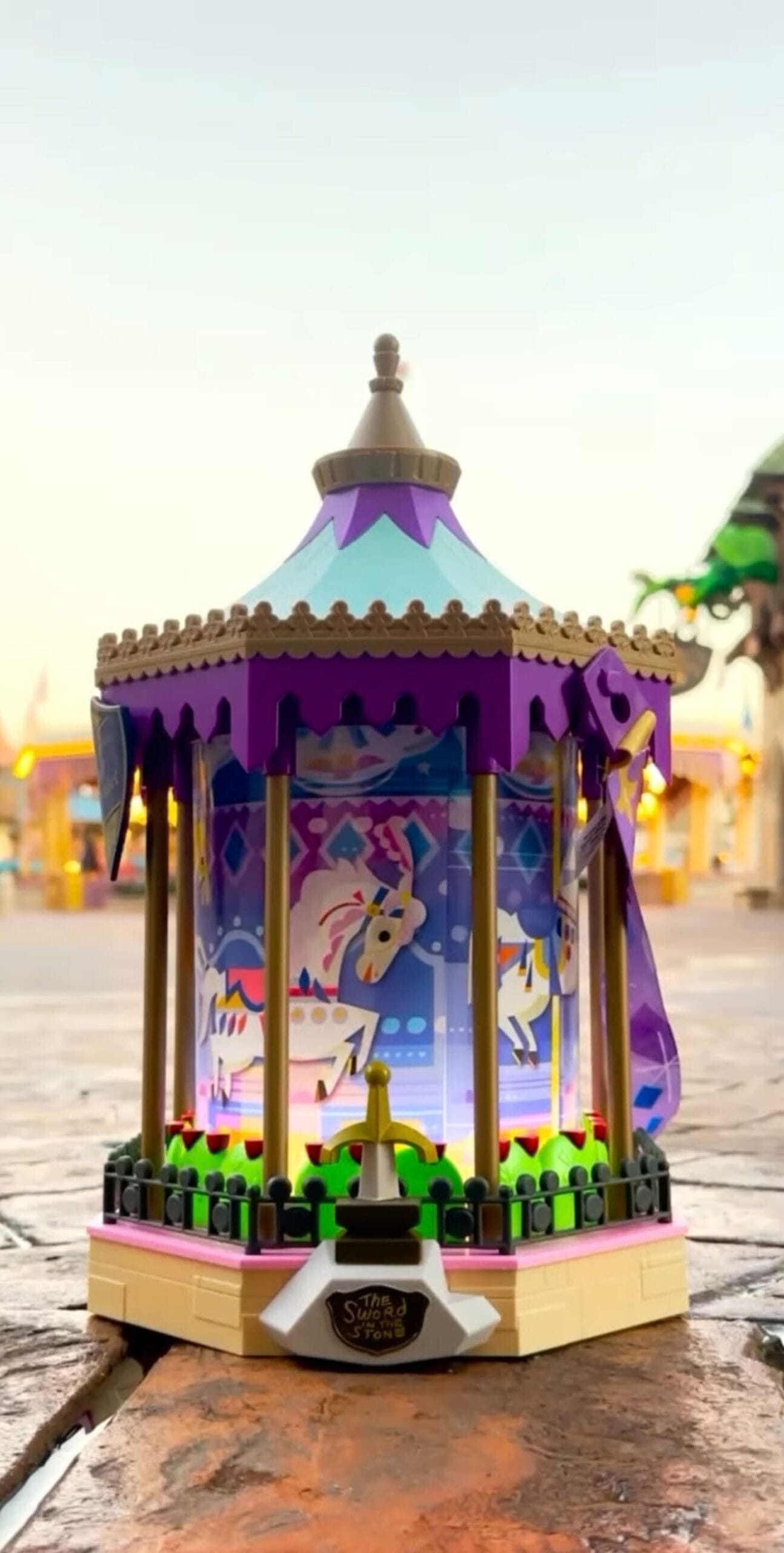 seau pop-corn Prince Charming Regal Carrousel