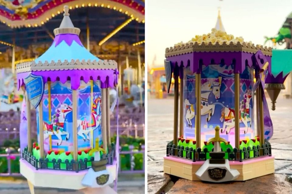 seau pop-corn Prince Charming Regal Carrousel 01