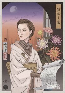 star wars celebration japan badge mon mothma