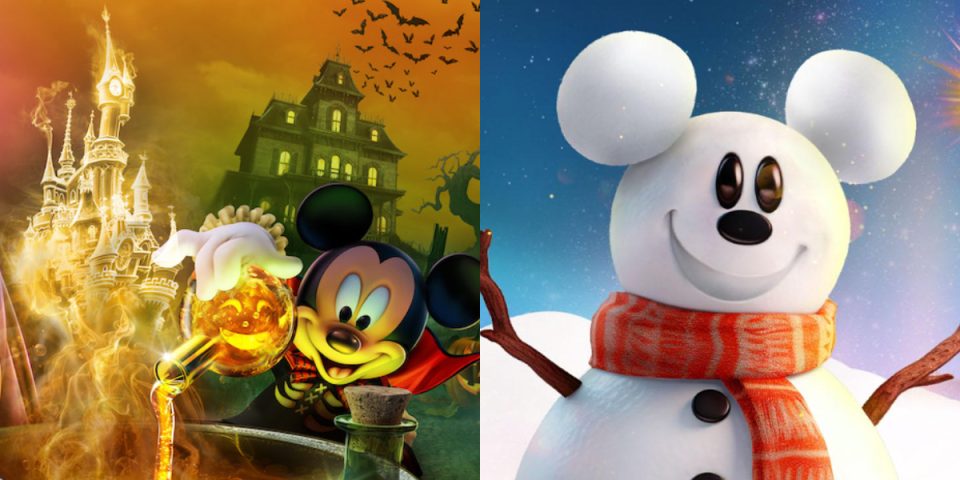 disneyland paris noël halloween 2025