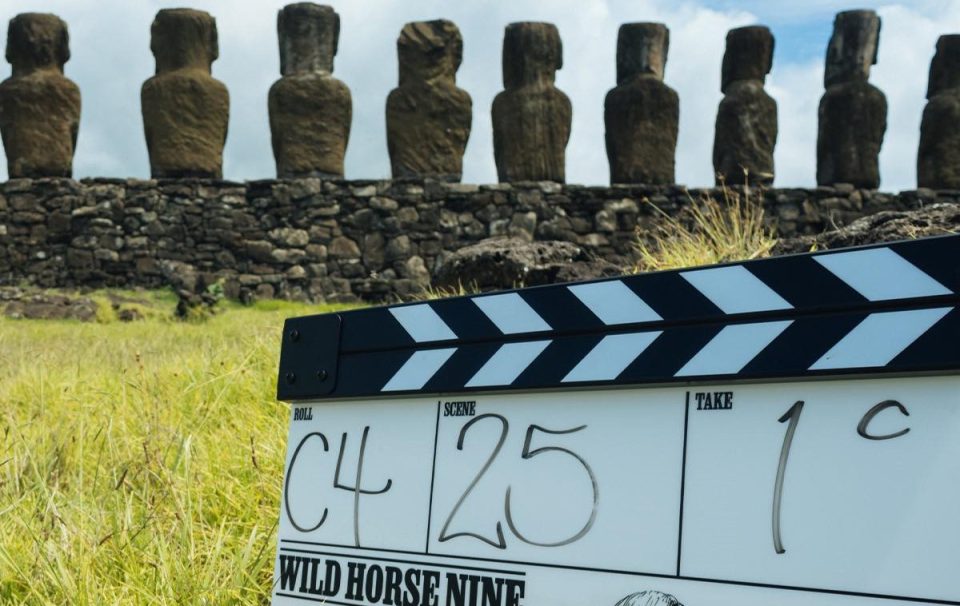 wild horse nine tournage