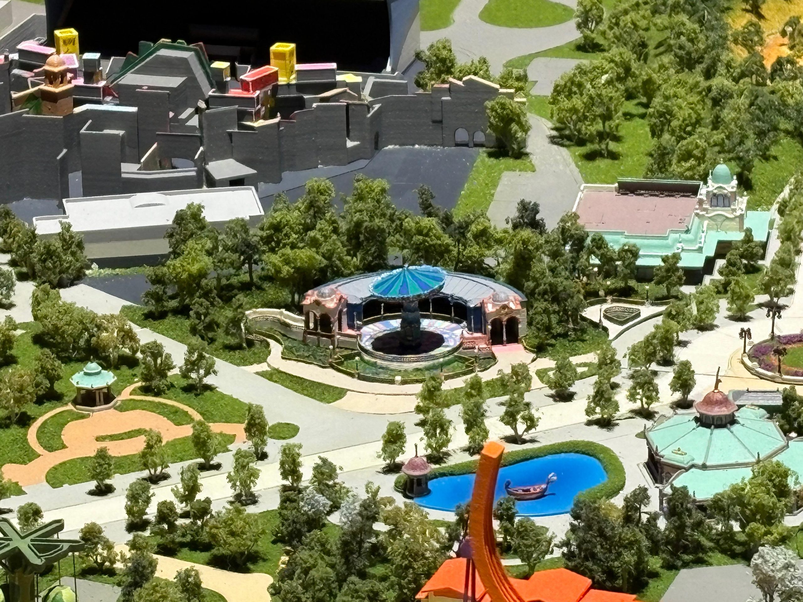 maquette disney adventure world disneyland paris 04