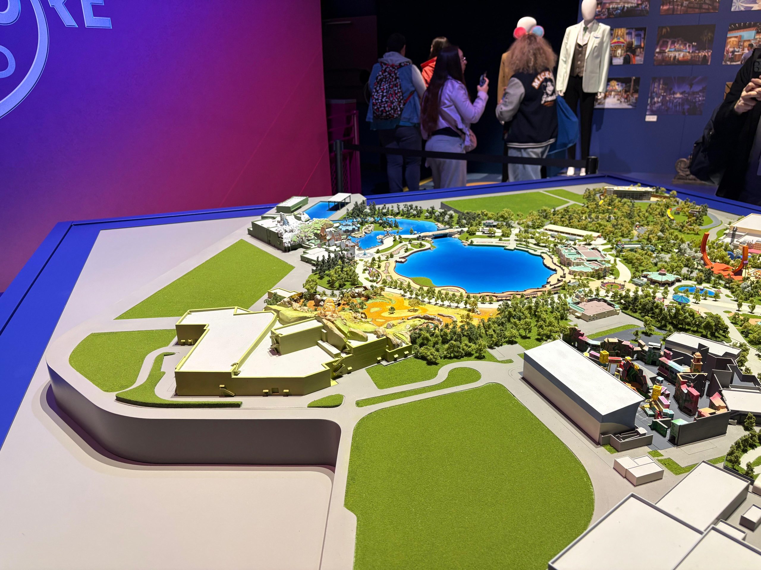maquette disney adventure world disneyland paris 04