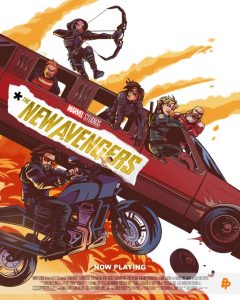 the new avengers kate comics poster