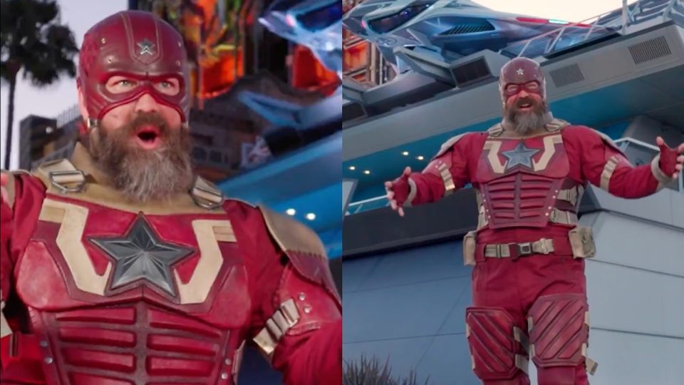 red guardian avengers campus disney