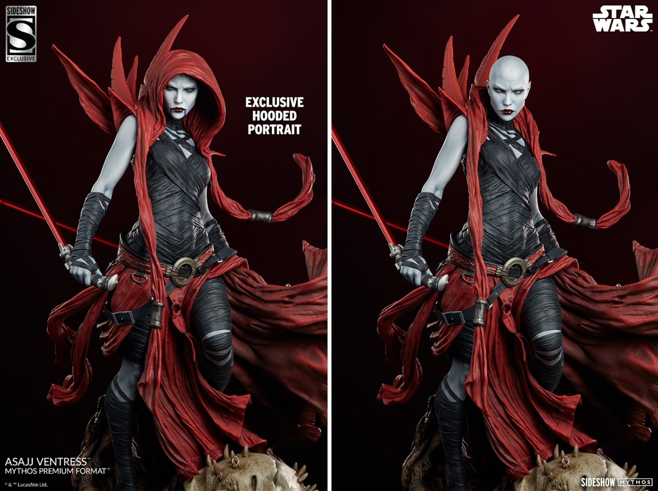 sideshow mythos Asajj Ventress