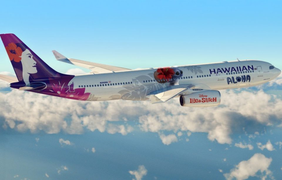 hawaiian airlines lilo stitch