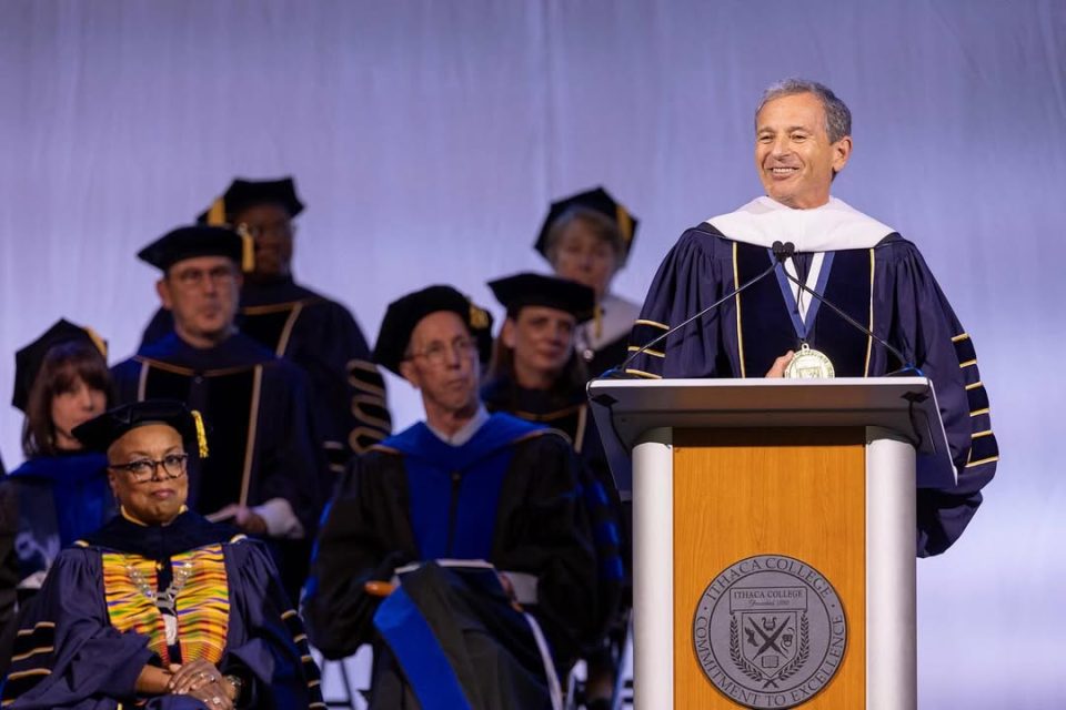 ithaca college bob iger