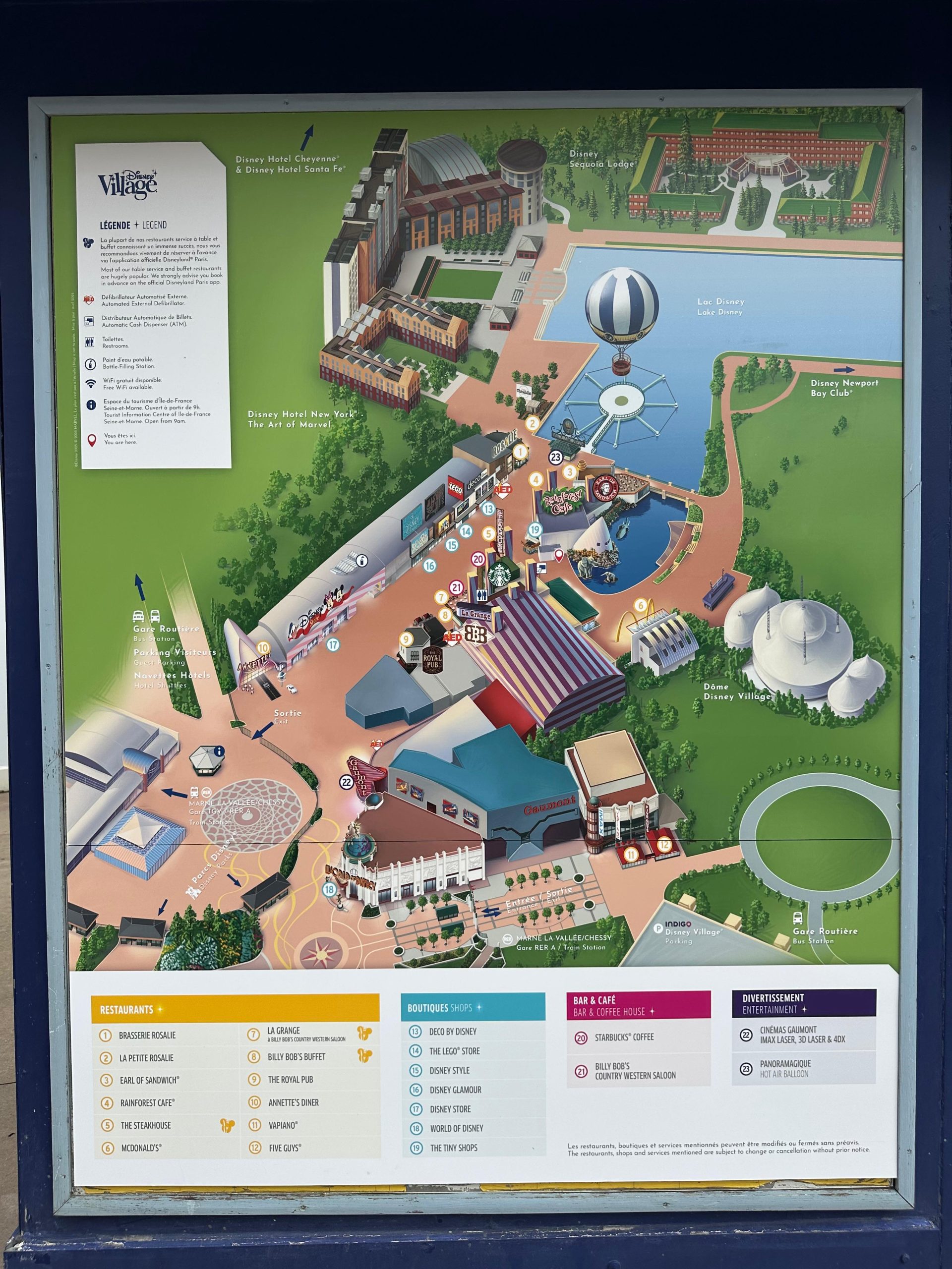 plan disney village 2025