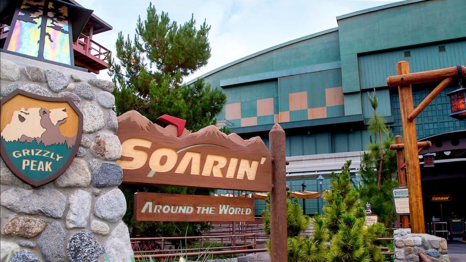 soarin scène disney california adventure