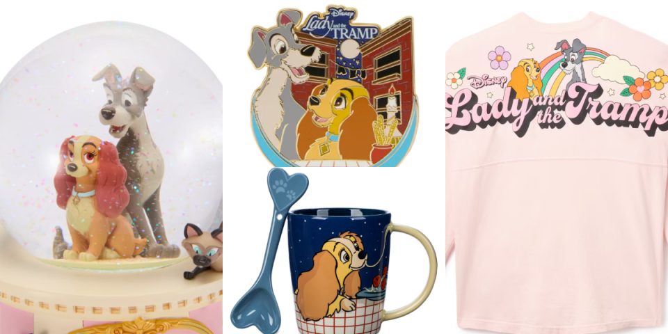 collection 70 ans la belle et le clochard disney store