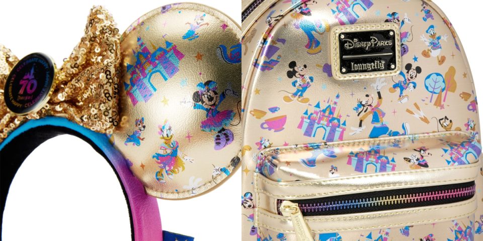 loungefly 70e anniversaire disneyland