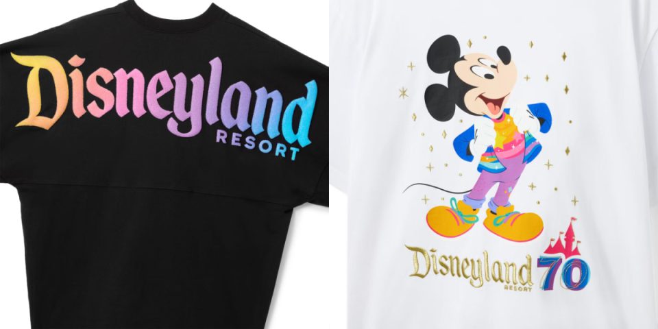 vêtements 70e anniversaire disneyland