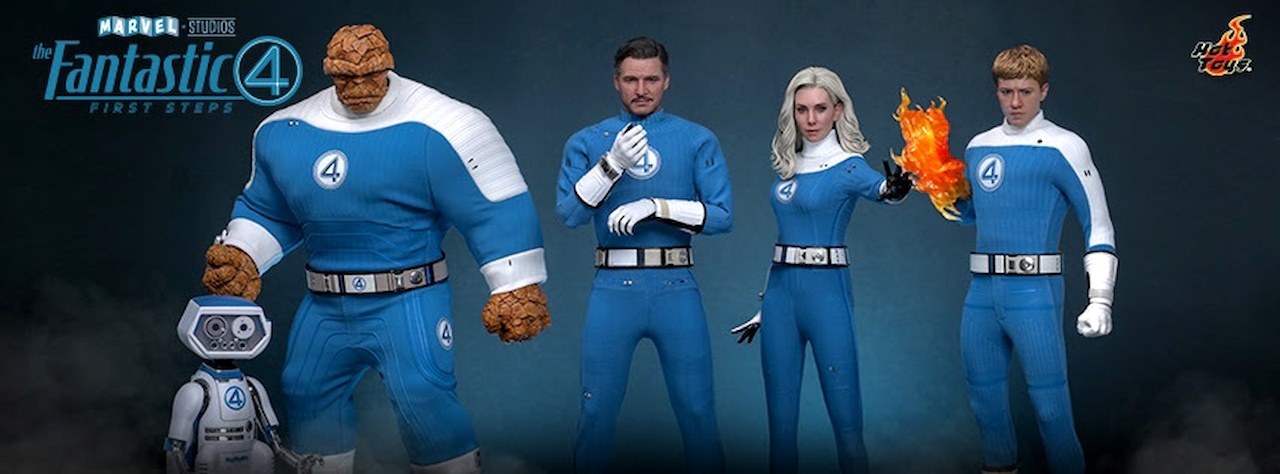4 fantastiques hot toys