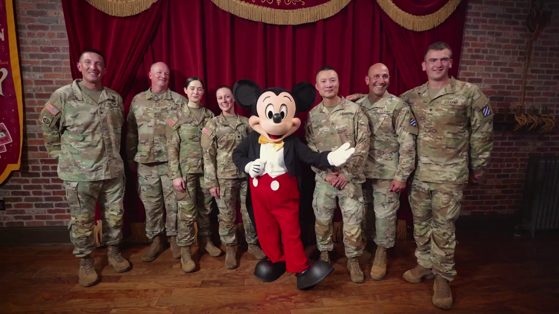 armée américaine disneyland
