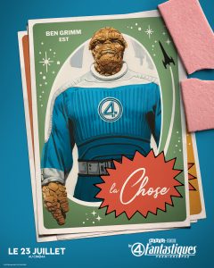 ben grimm les 4 fantastiques carte
