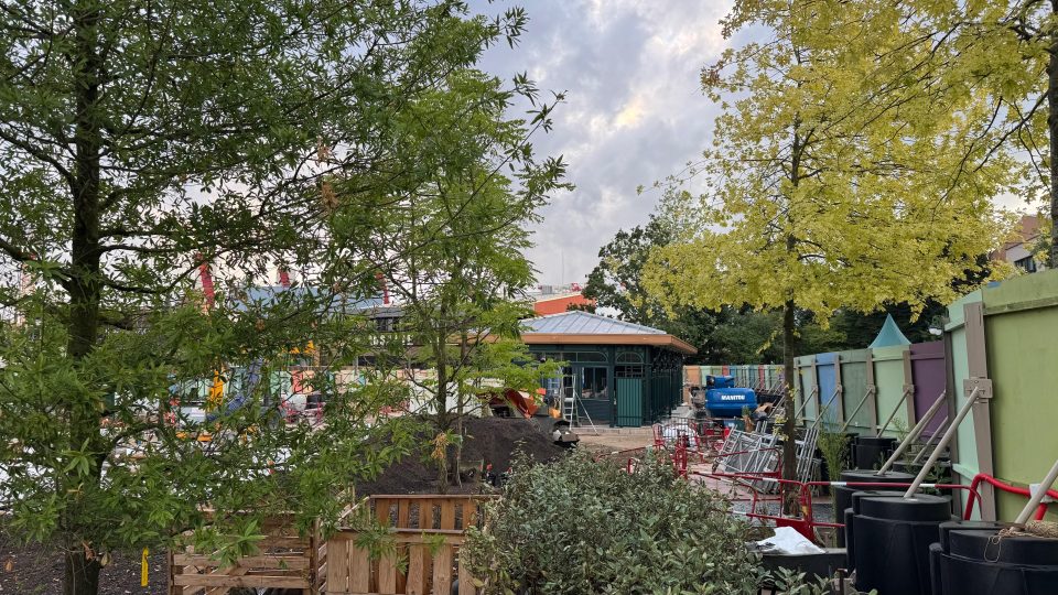 travaux halle disney village