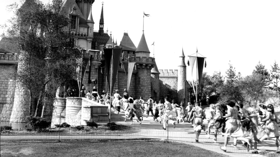 inauguration disneyland 1955