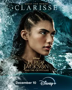 percy jackson season 2 poster clarisse la rue