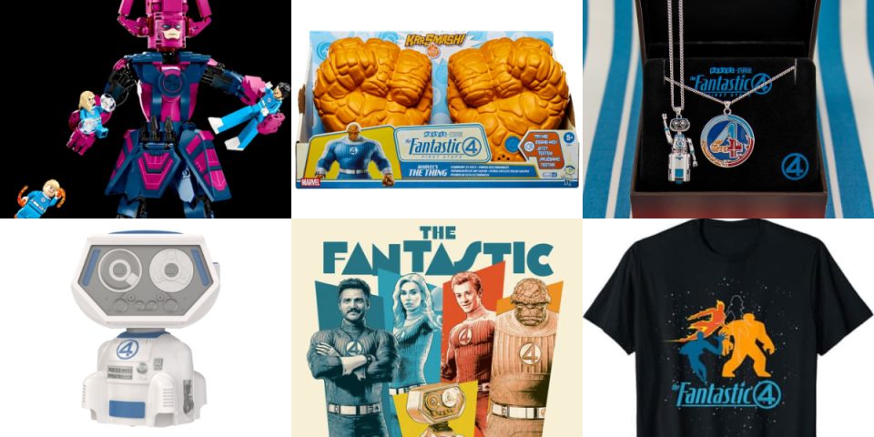 produits dérivés quatre fantastiques