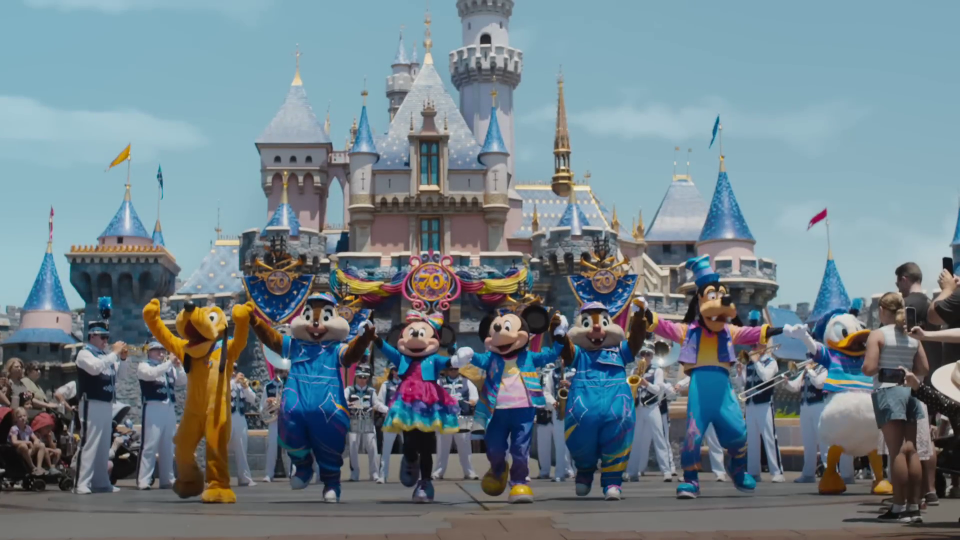 publicité disneyland 70