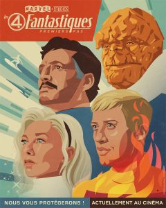 the fantastic four first steps jem ward poster