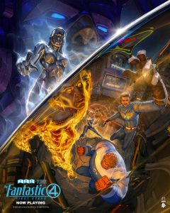 the fantastic four first steps khang giate poster