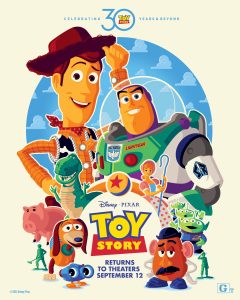 toy story 30 ans affiche