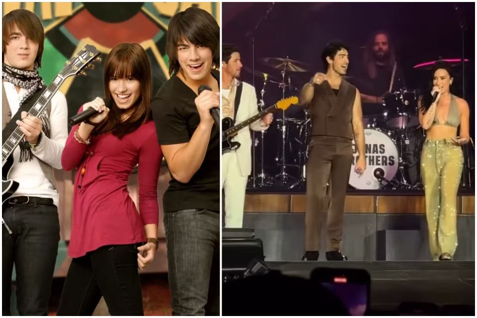 réunion jonas brothers demi lovato