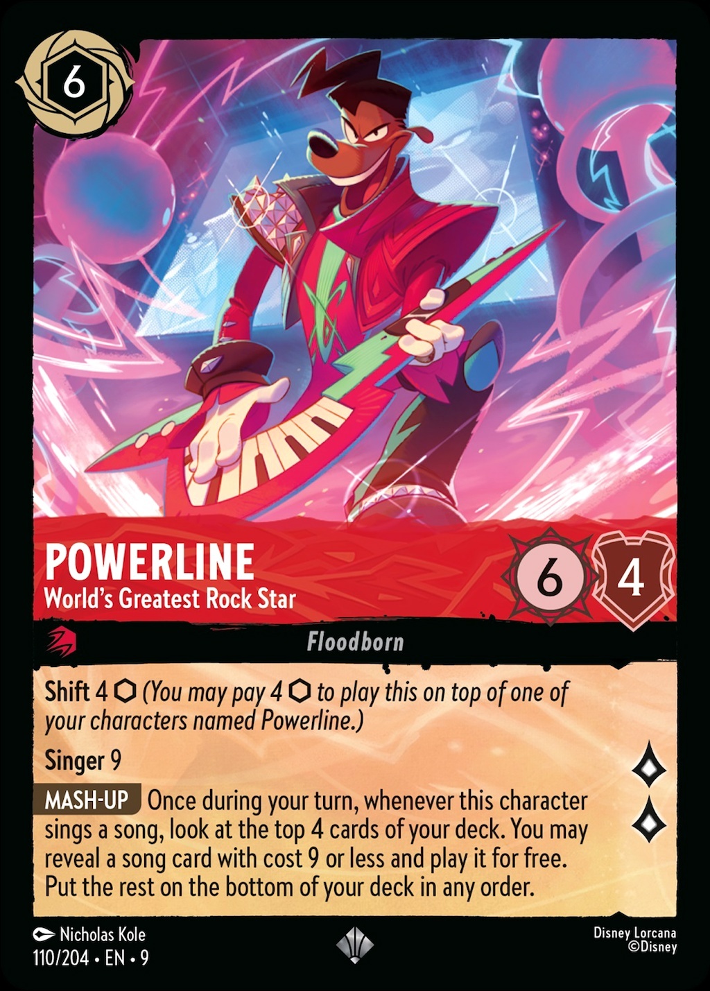disney lorcana cartes dingo & max