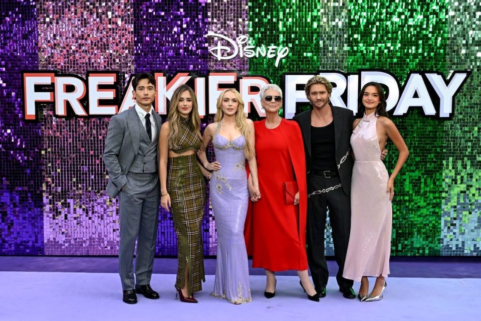 freakier friday cast uk premiere