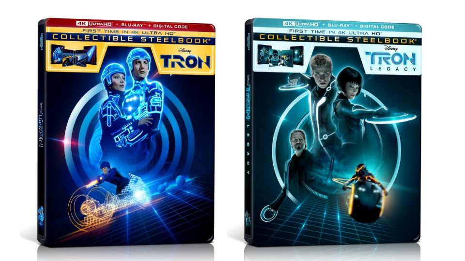 tron saga blu-ray 4k ultra hd