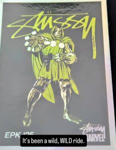 avengers doomsday wrapped gift
