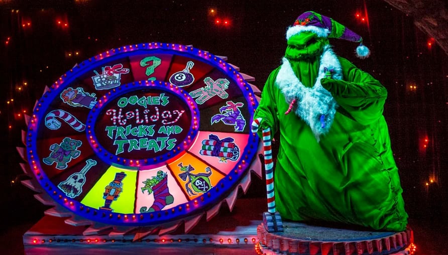 coulisses oogie boogie haunted mansion holiday